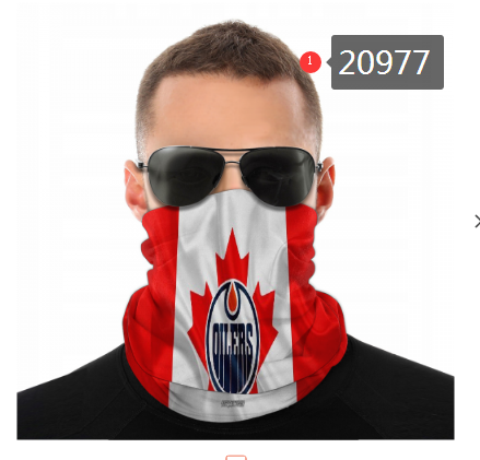 Oilers Face Scarf 020977 (Pls Check Description For Details)Oilers Face Mask Kerchief